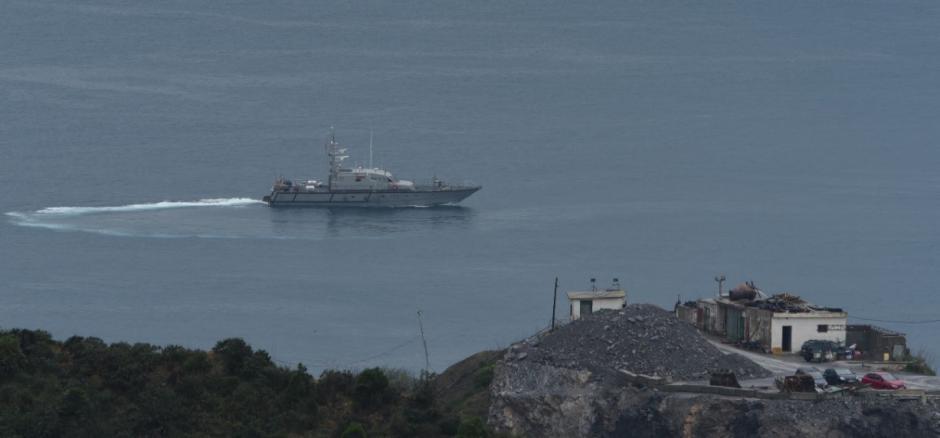 El patrullero ‘Isla de León’, en aguas de Ceuta