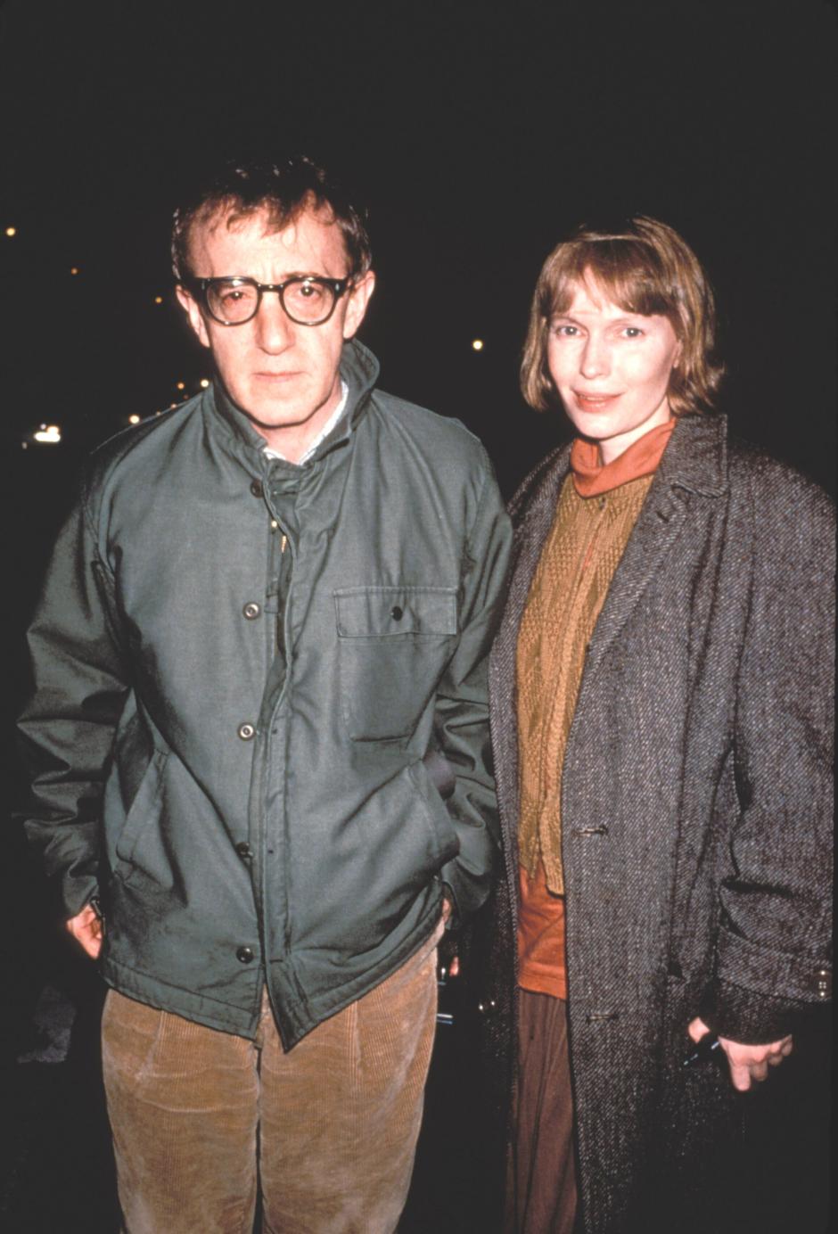 Woody Allen y Mia Farrow