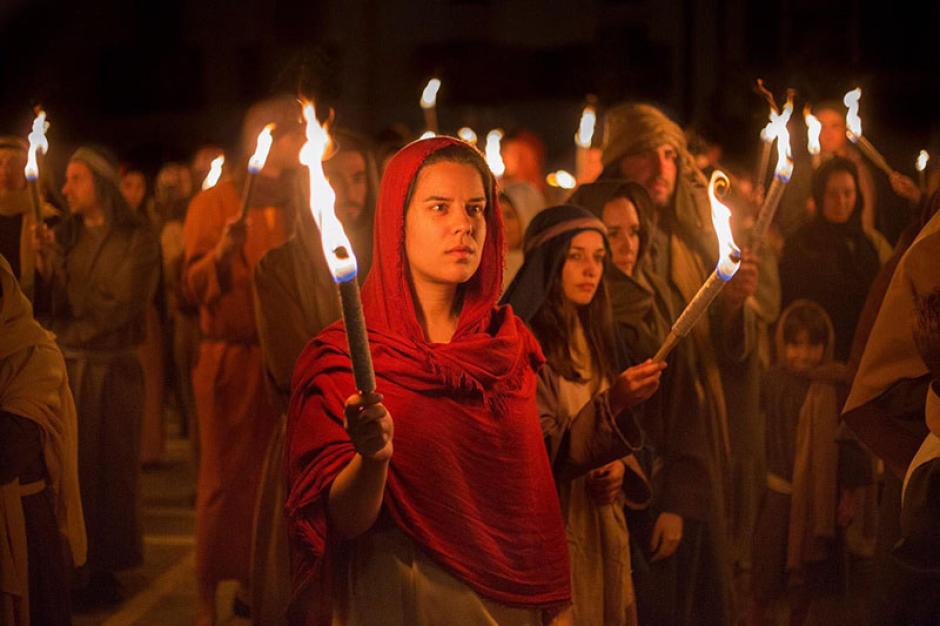 En la noche del Jueves, cuando Cristo fue apresado