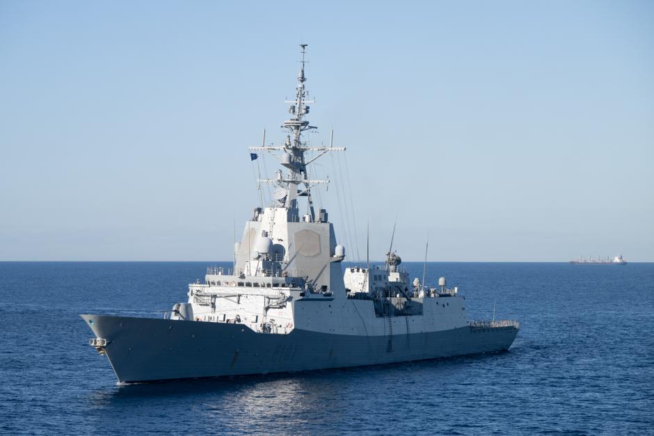 La fragata de la Armada española Álvaro de Bazán