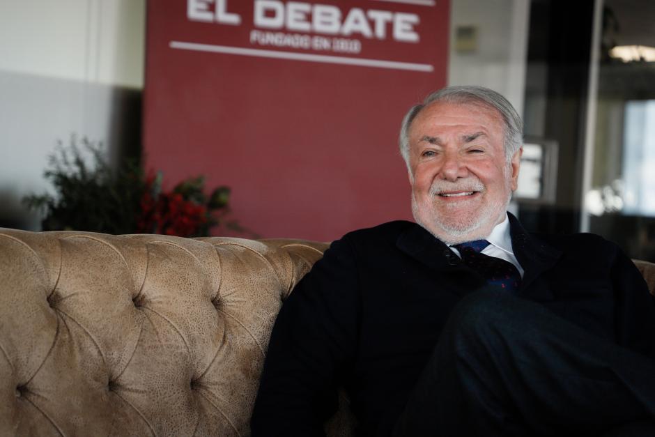 Jaime Mayor Oreja, durante la entrevista