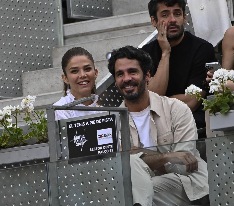 Juana Acosta y su novio