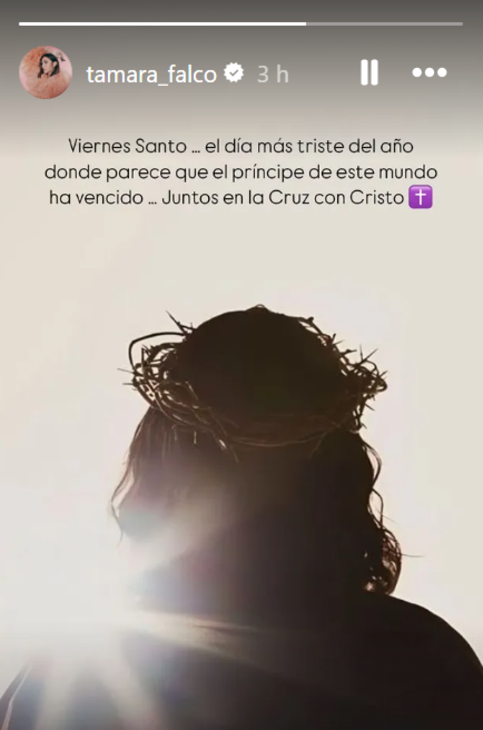 Captura de IG de Tamara Falcó