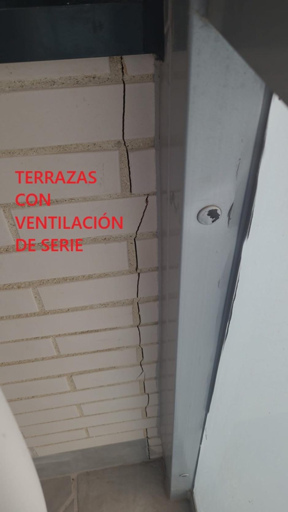 Desperfectos en viviendas de la EMV de Rivas