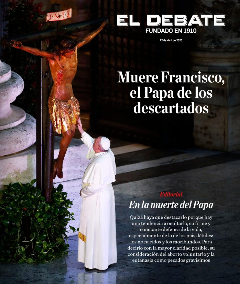 Portada de El Debate del 22 de abril de 2025