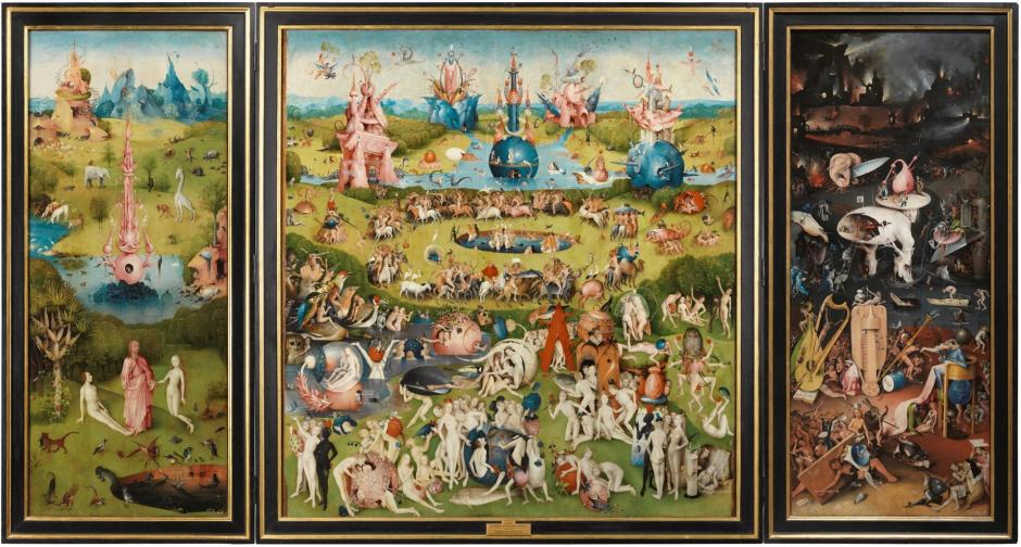 El surrealismo no habría existido sin El Bosco y, en particular, sin El jardín de las delicias. Fuente de inspiración de André Bretón, de Salvador Dalí o de Max Ernst, El jardín de las delicias sigue siendo hoy objeto de interesantes debates sobre su significado e interpretación.