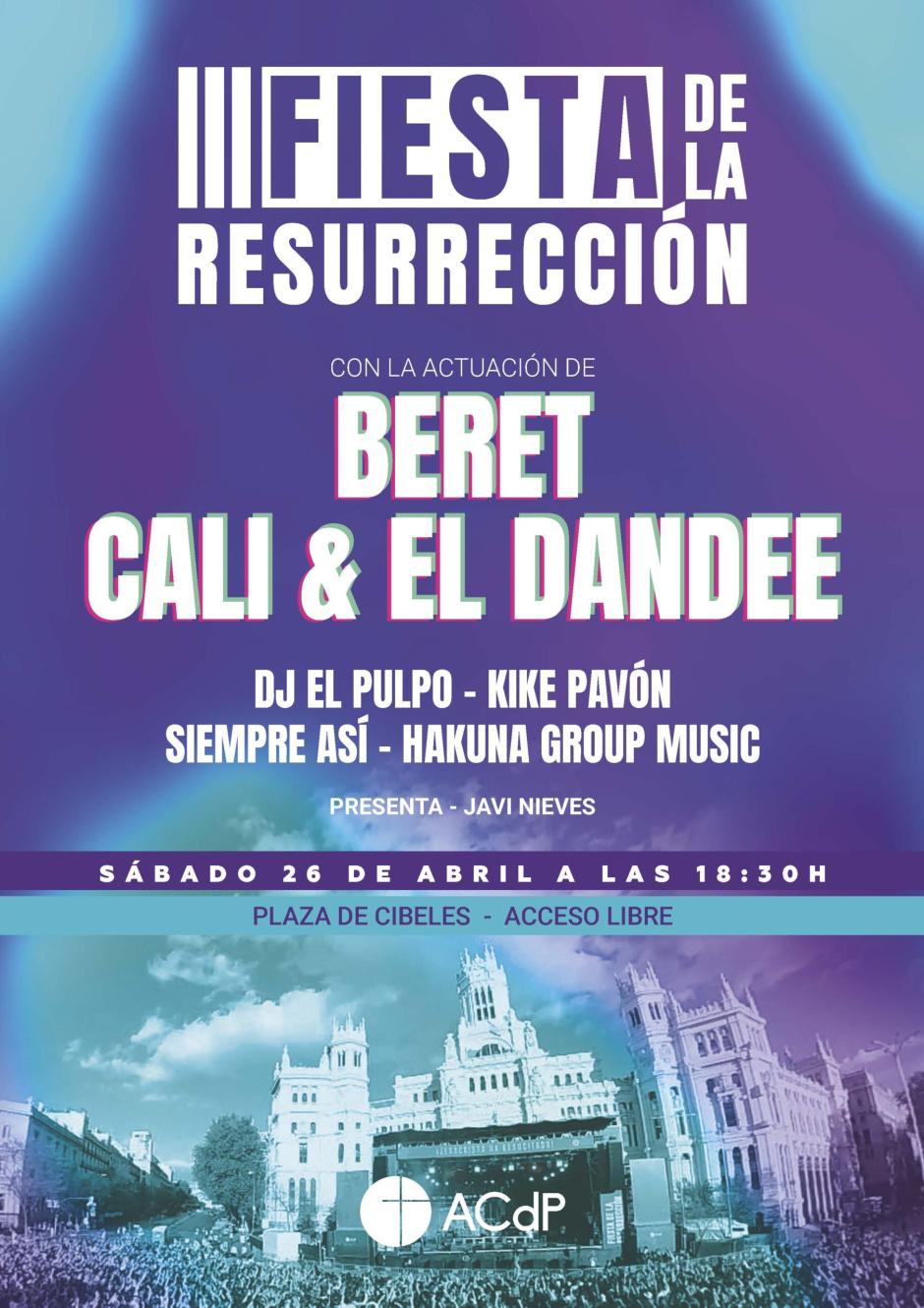 El cartel de la III Fiesta de la Resurrección