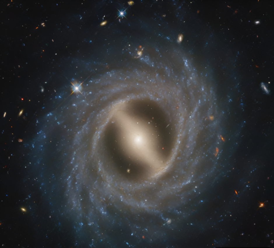 galaxia espiral barrada NGC 5335