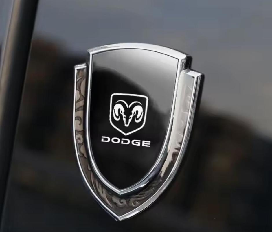 El icónico emblema de la marca de automóviles