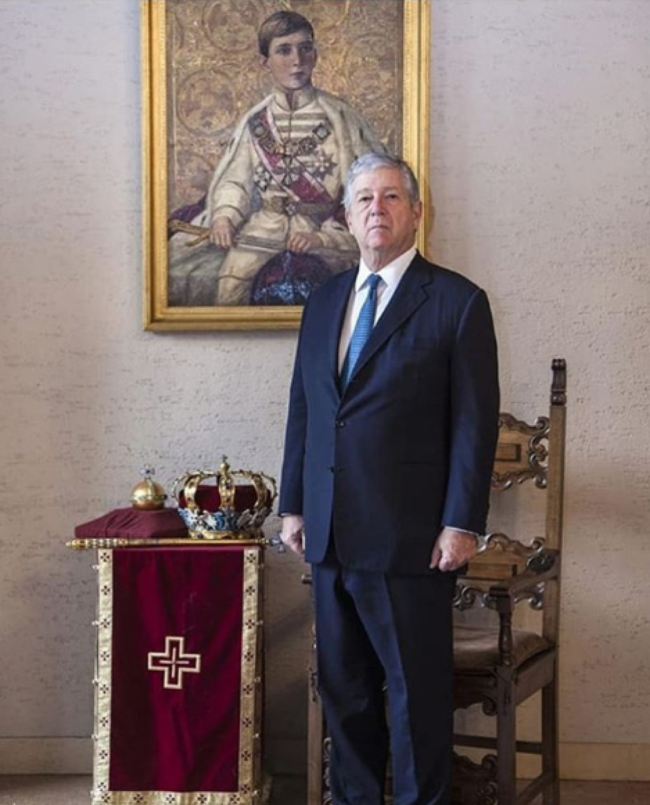 El príncipe heredero Alejandro con las galas reales (2018)