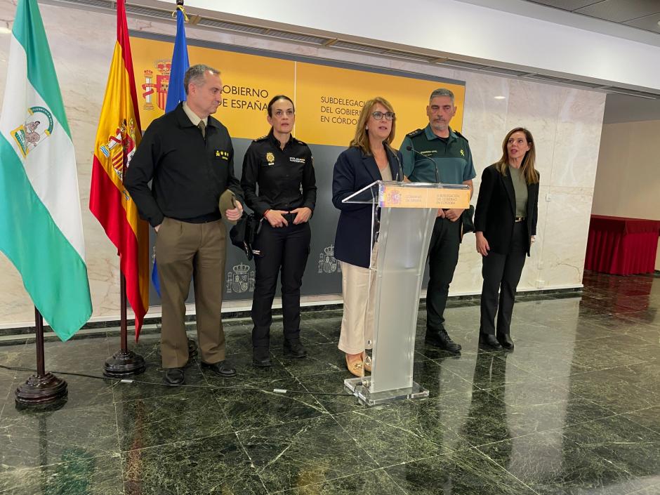Comparecencia de la subdelegada del Gobierno en Córdoba, Ana López, para informar del apagón