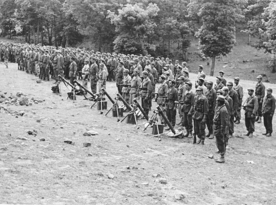 Soldados del Ejército de Liberación Nacional