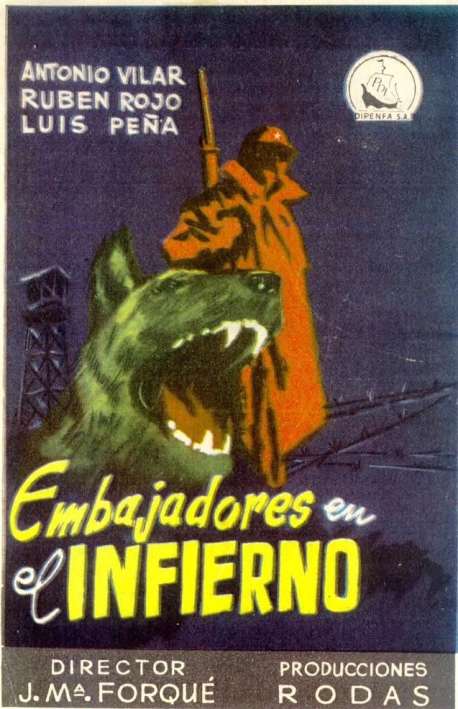Cartel de 'Embajadores en el infierno'
