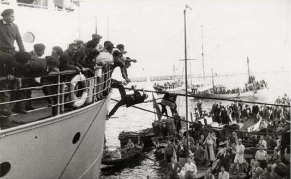 Trepando al Semíramis