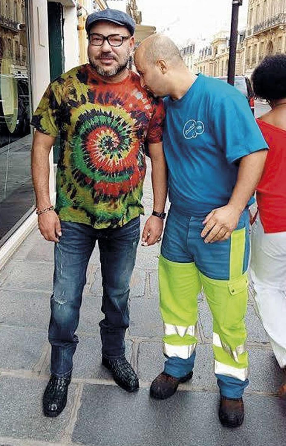 El estilo informal que acostumbraba a llevar Mohamed VI