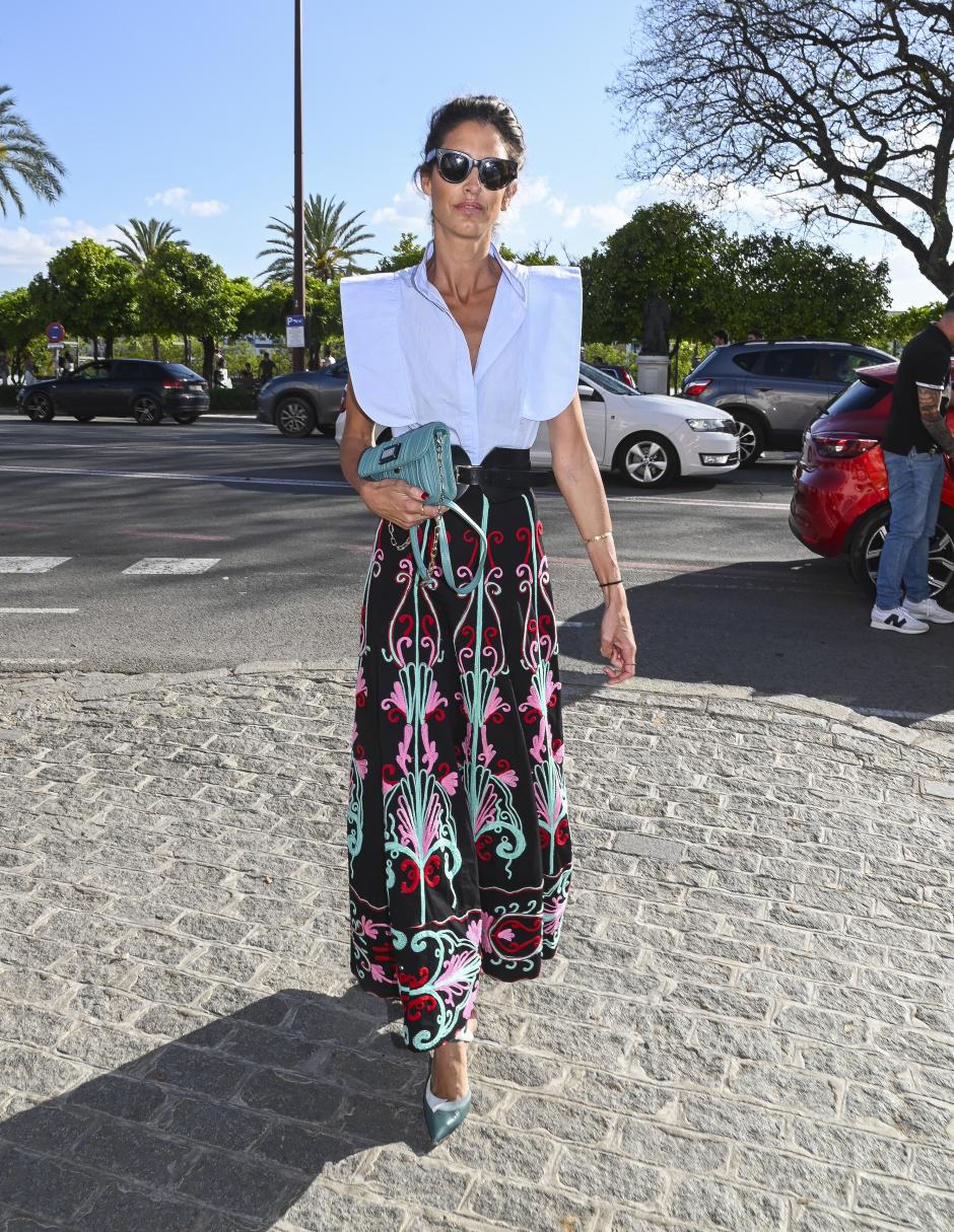 Inés Domecq during a bullfight in Seville. May 1st 2025