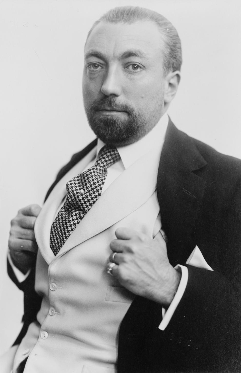 El diseñador Paul Poiret
