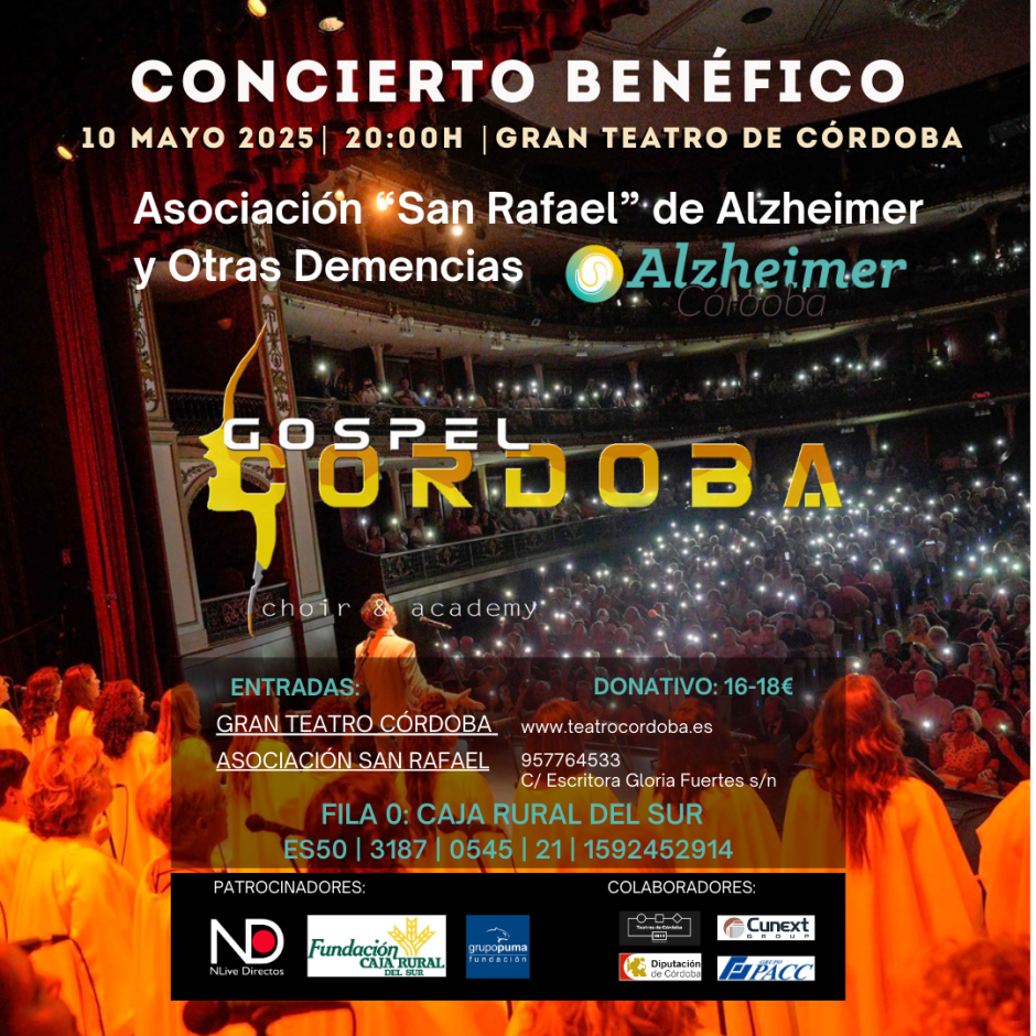 Cartel del Concierto Gospel Córdoba