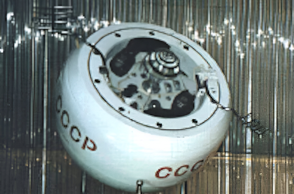 Modelo de la sonda espacial que reingresará en la Tierra