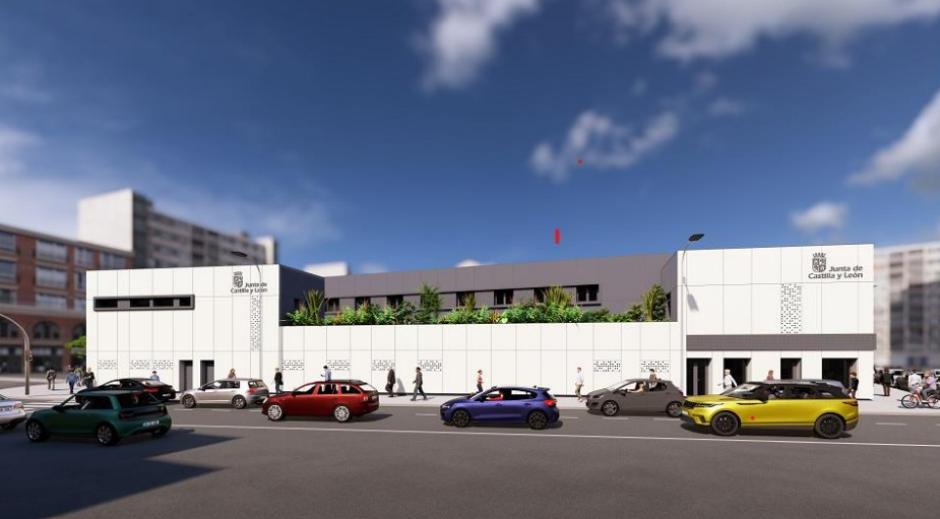 Recreación de la estación de autobuses de Valladolid una vez remodelada