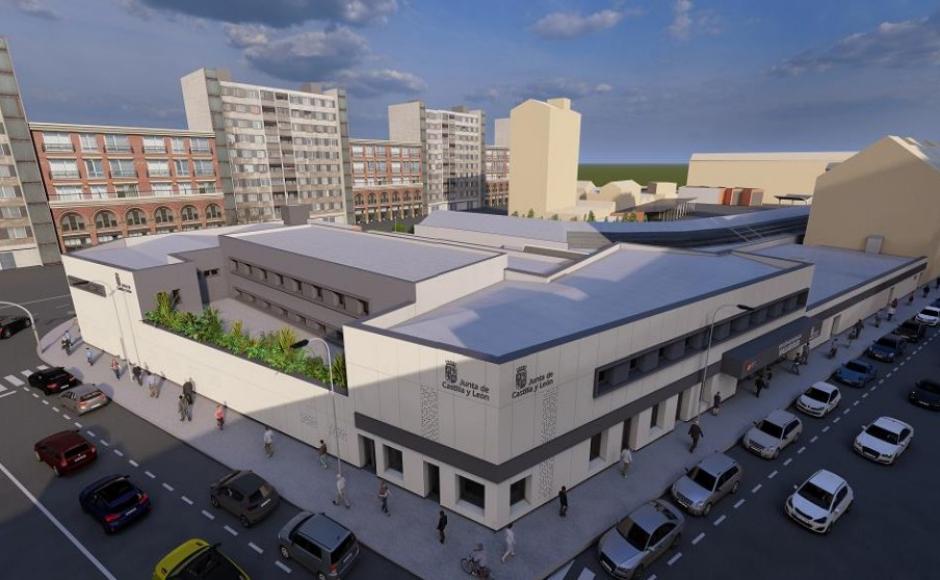 Recreación de la estación de autobuses de Valladolid una vez remodelada