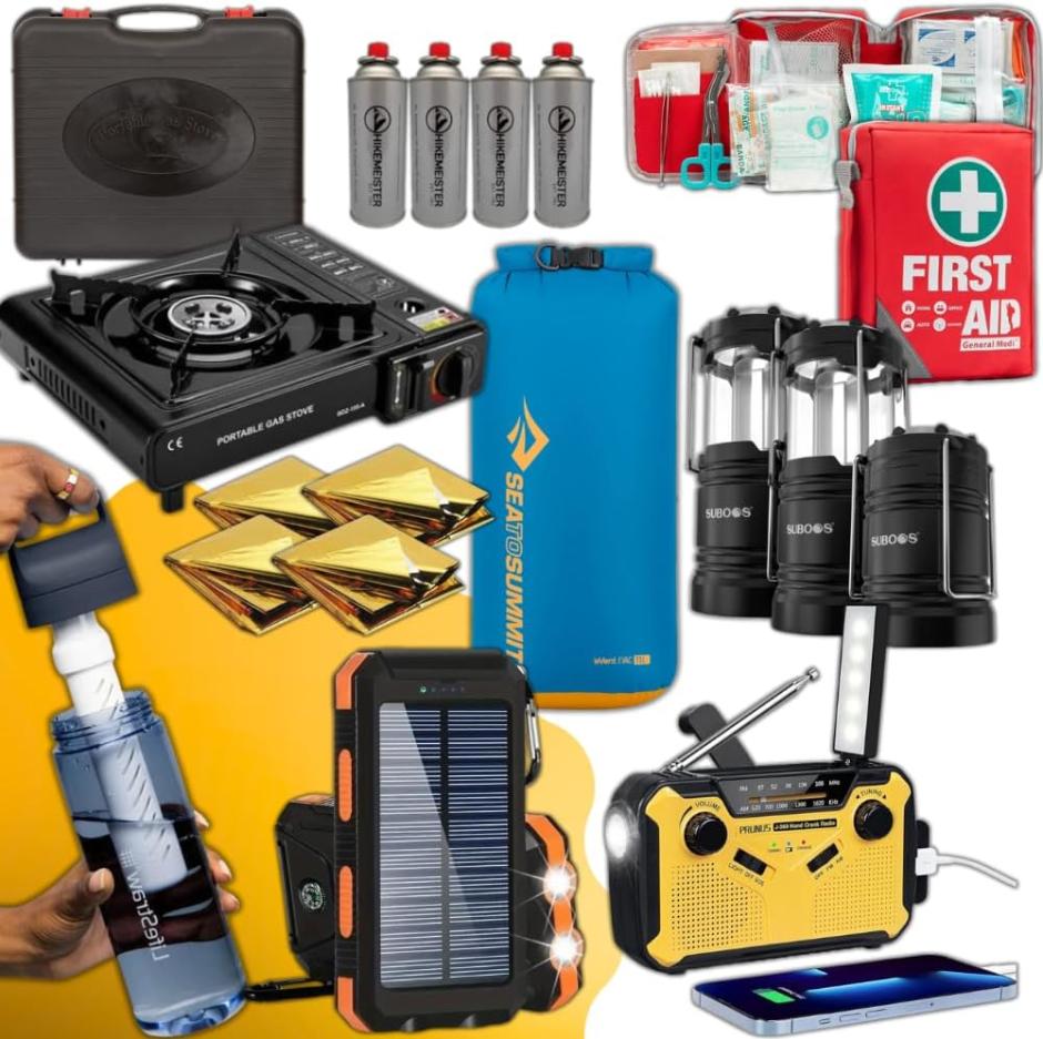 Kit de emergencia de Amazon