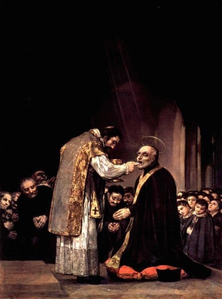 La última comunión de San José de Calasanz, de Francisco de Goya