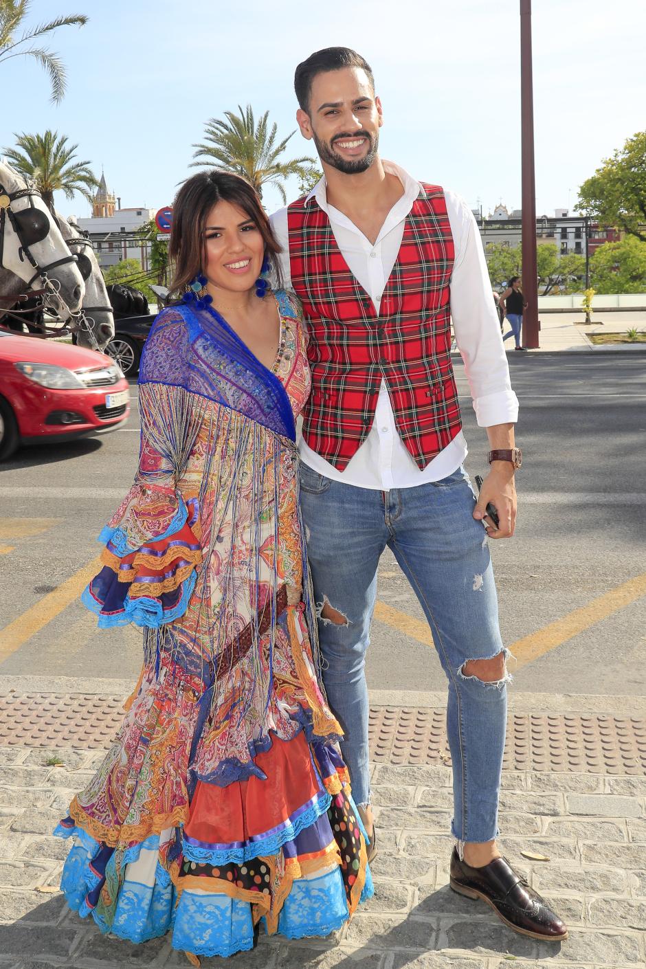 Chabelita Pantoja y Asraf Beno durante la Feria de Abril de Sevilla
08/05/2019
Sevilla