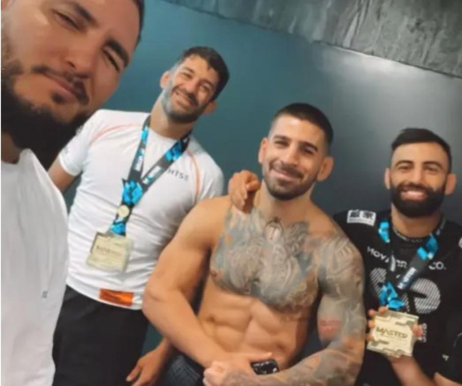 Imagen del estado físico actual de Ilia Topuria