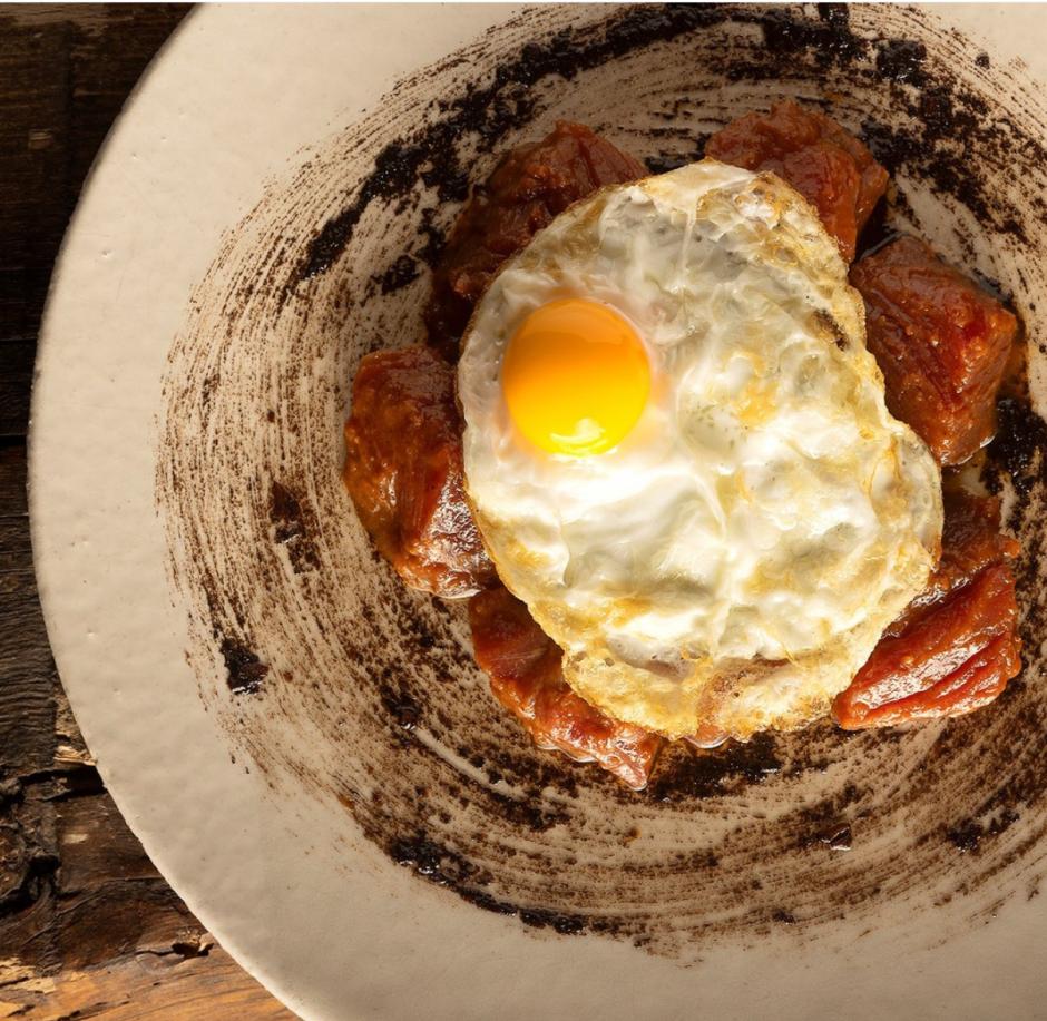 Atún, tomate y huevo de Señor Martín