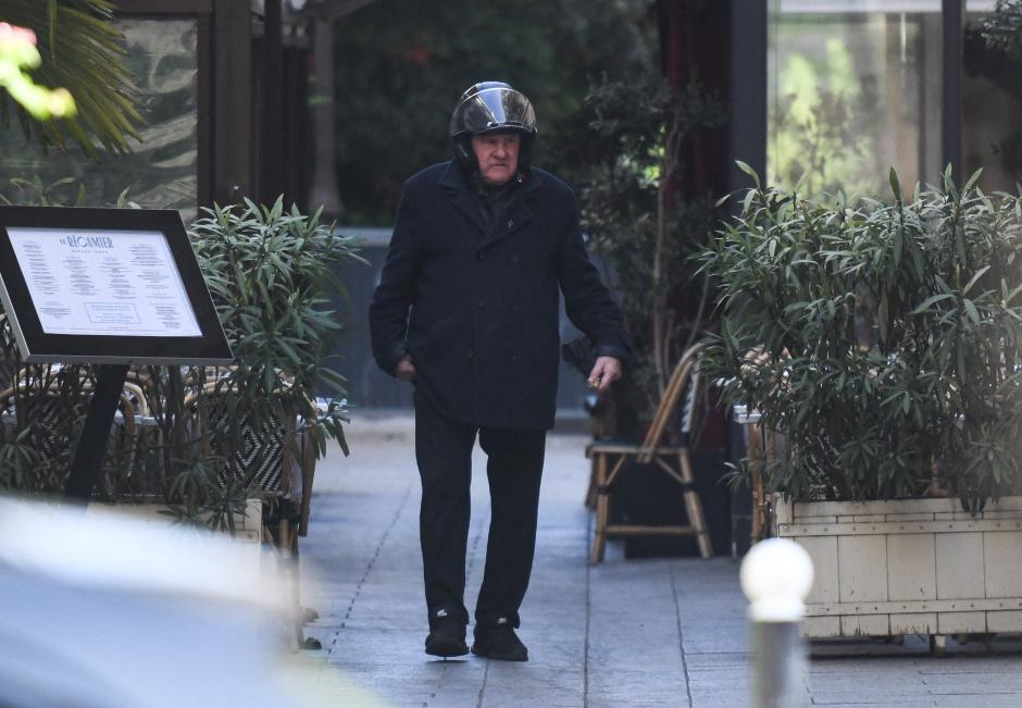 Gérard Depardieu, en París, el pasado 11 de abril