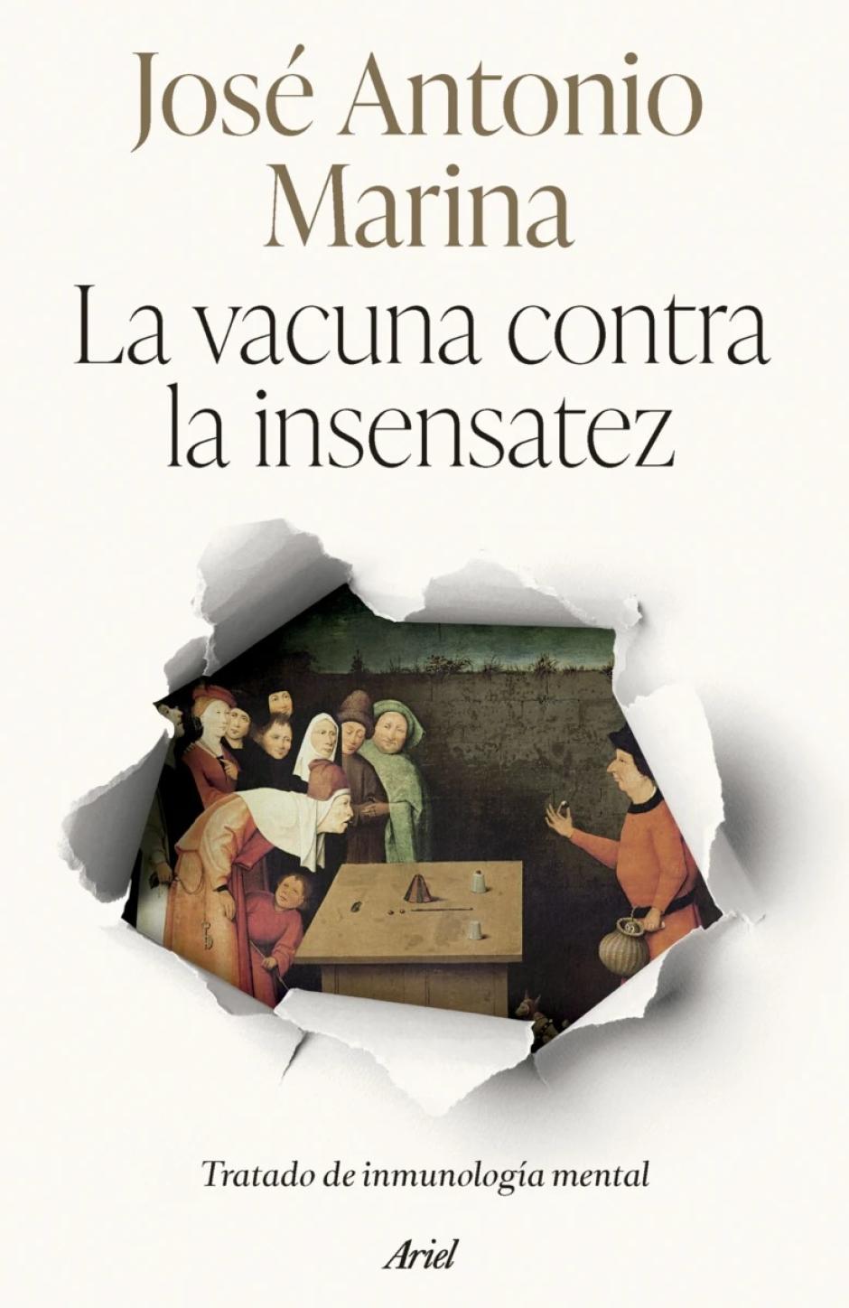 Cubierta de 'La vacuna contra la insensatez'