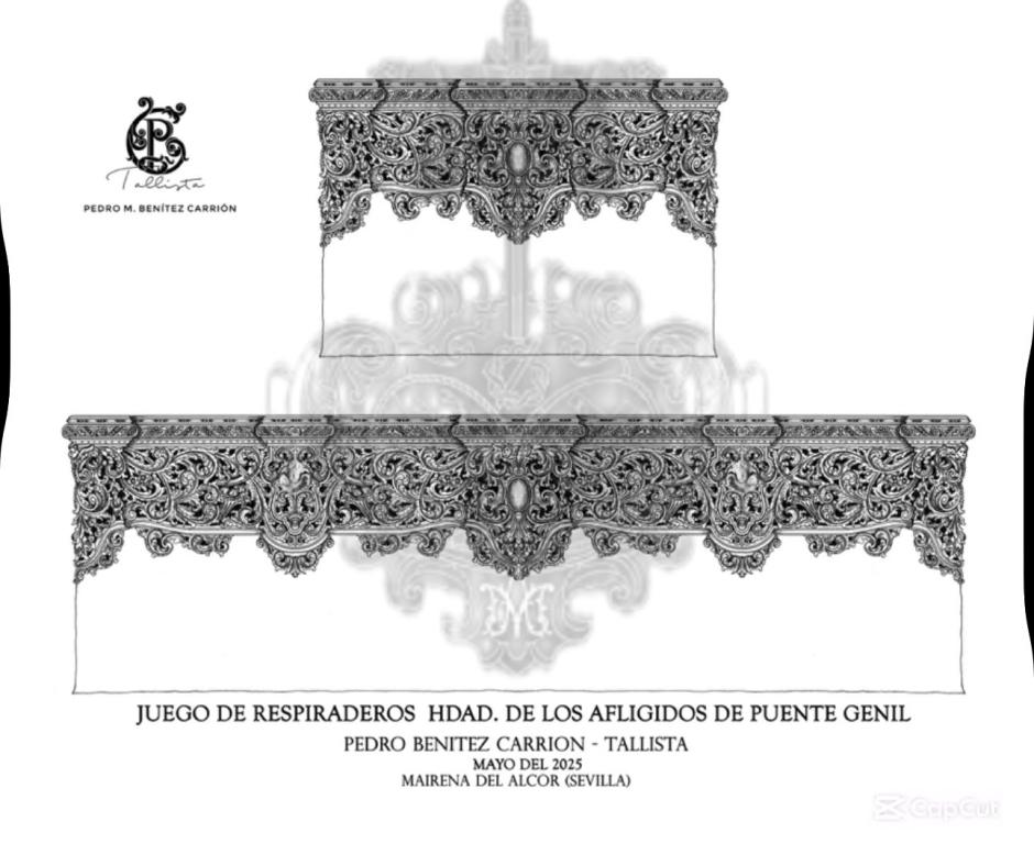 Proyecto de nuevo paso para el Señor de los Afligidos de Puente Genil