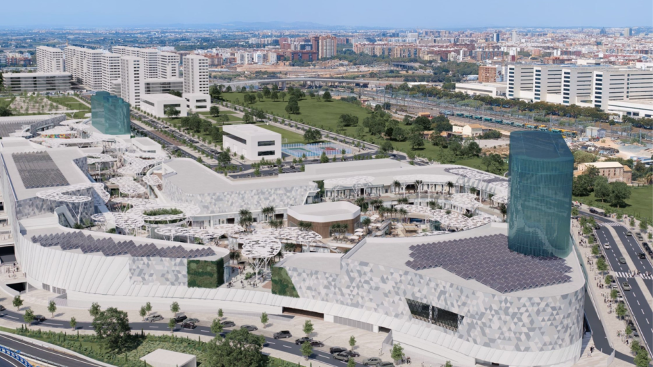 Futuro centro comercial Infinity de Valencia.