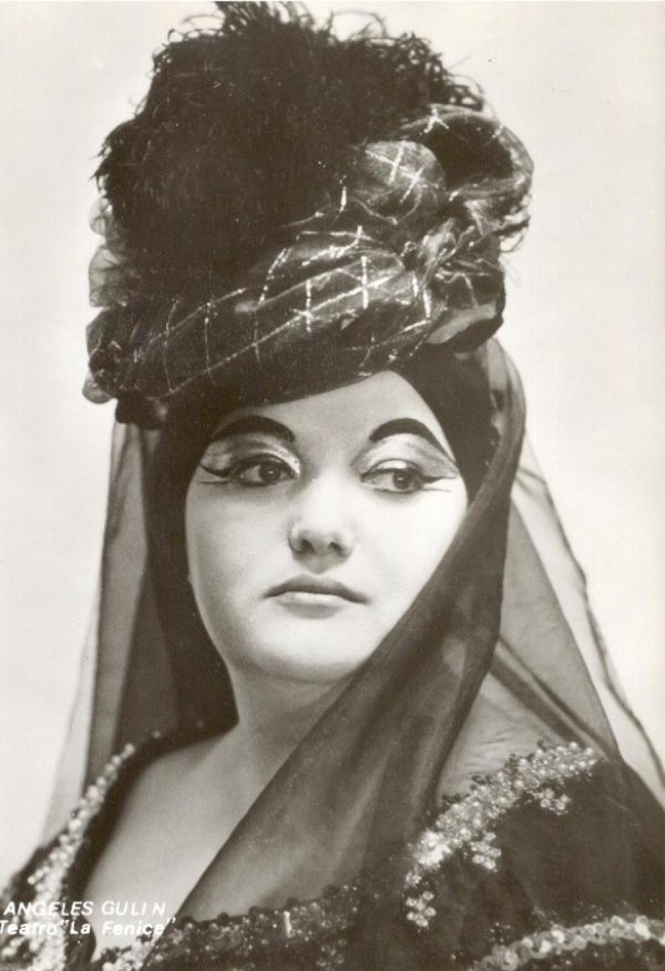 Ángeles Gulín en El Corsario, Teatro La Fenice de Venecia, marzo de 1971