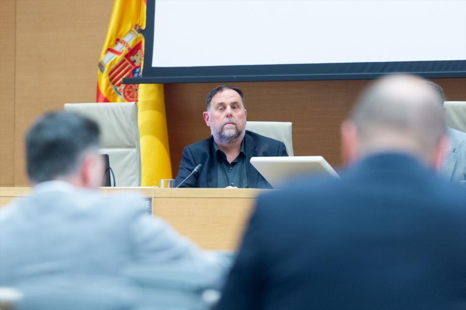 El presidente de ERC y exvicepresidente catalán, Oriol Junqueras