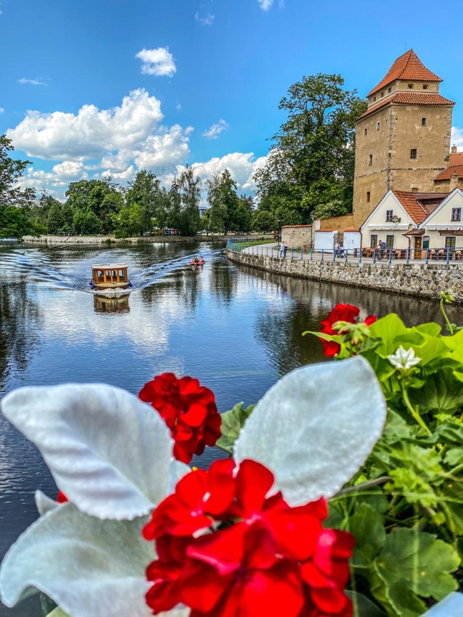 Ceske Budejovice mantiene su encanto medieval.