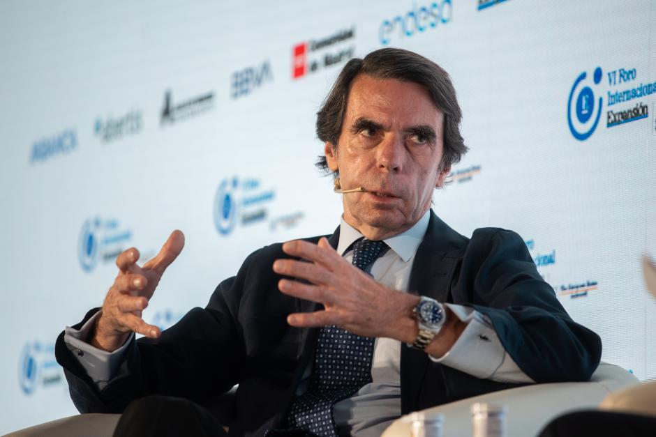 El expresidente del Gobierno, José María Aznar