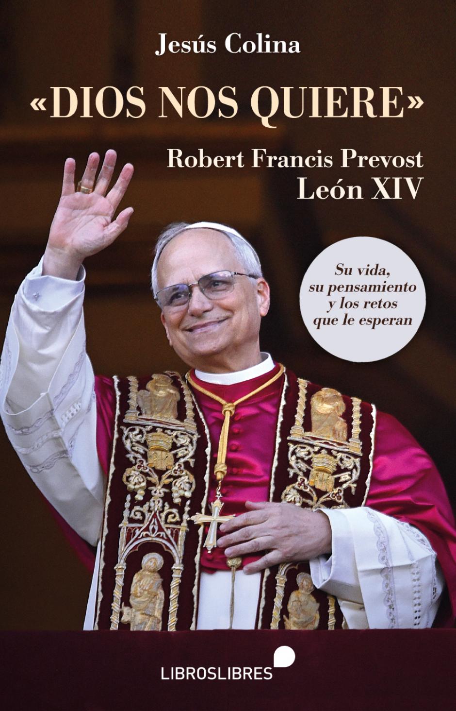La portada del primer libro sobre León XIV