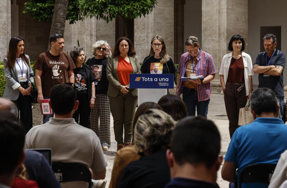 Asociaciones de víctimas de la dana del 29 de octubre cque se han reunido con Pedro Sánchez