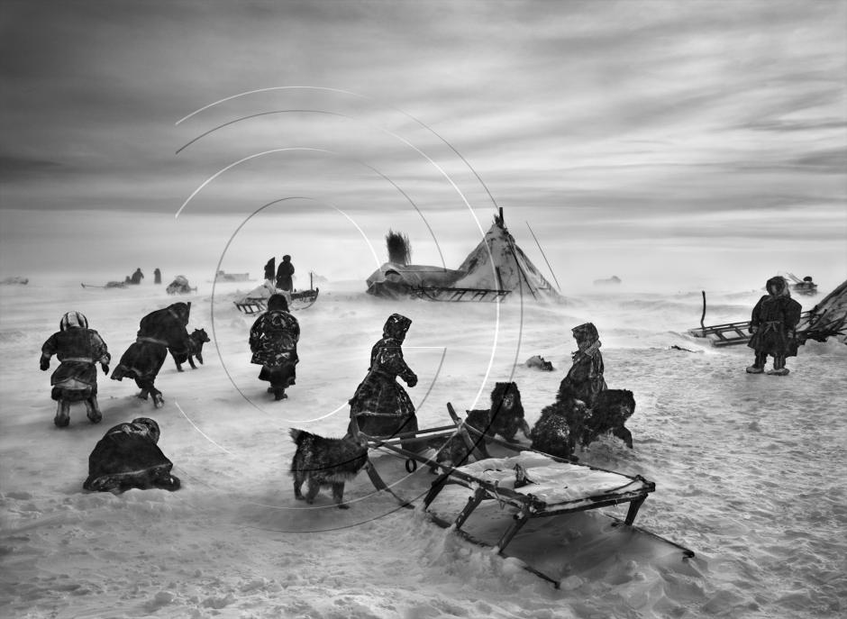 Obra de Sebastiao Salgado expuesta en Málaga en 2017