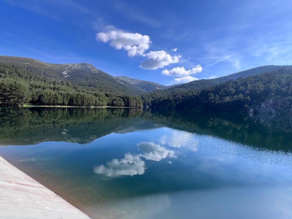 Vista del embalse de El Tejo