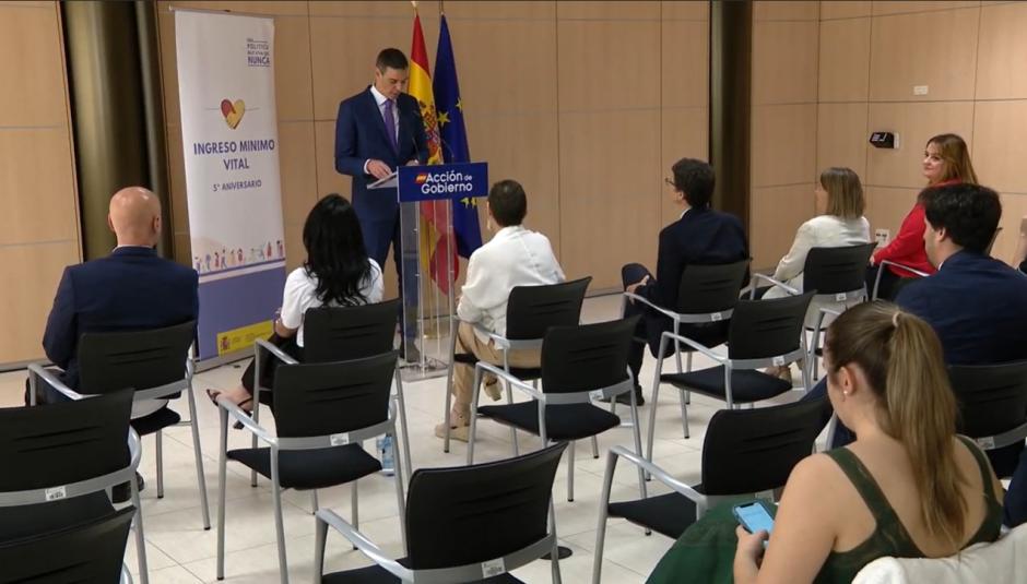La discreta conmemoración del quinto aniversario del IMV