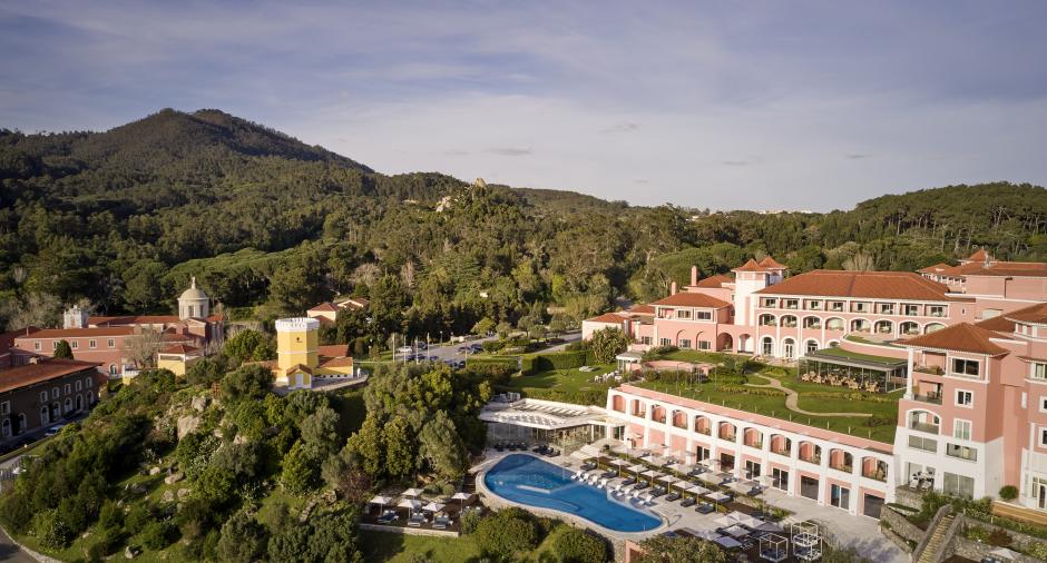 Vista general del hotel Penha Longa, en Sintra.