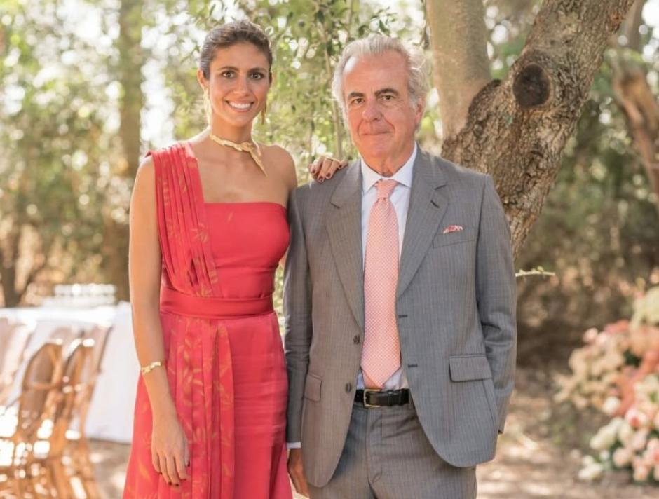 Ana Cristina y su padre, Fernando Portillo
