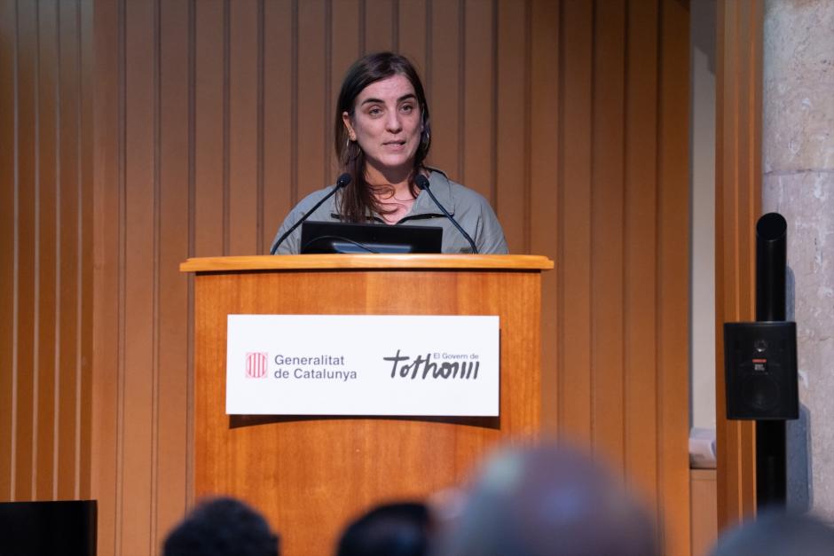 La consellera de Investigación y Universidades de la Generalitat, Núria Montserrat