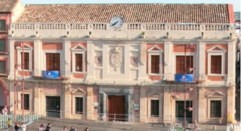 Fachada de lo que fue el Mercado de Sánchez Peña