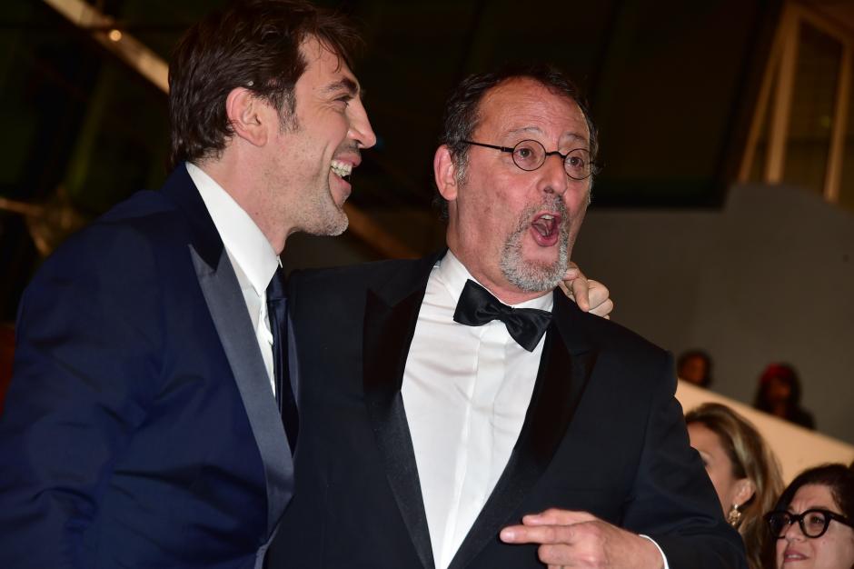 Jean Reno, junto a Javier Bardem, con el que tiene una magnífica relación