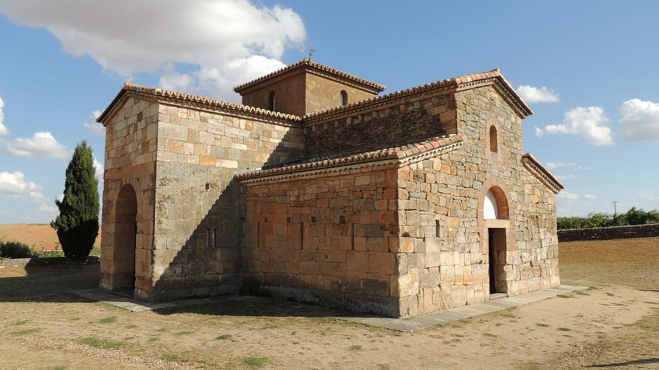 Exterior de La Iglesia de San Pedro de la Nave en Zamora