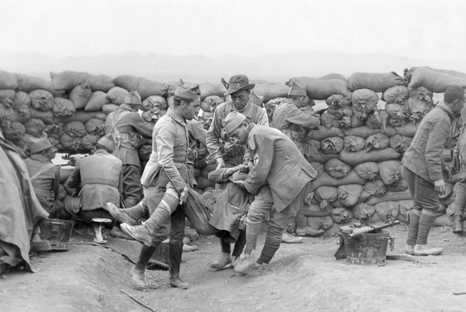 Escena de la guerra del Rif